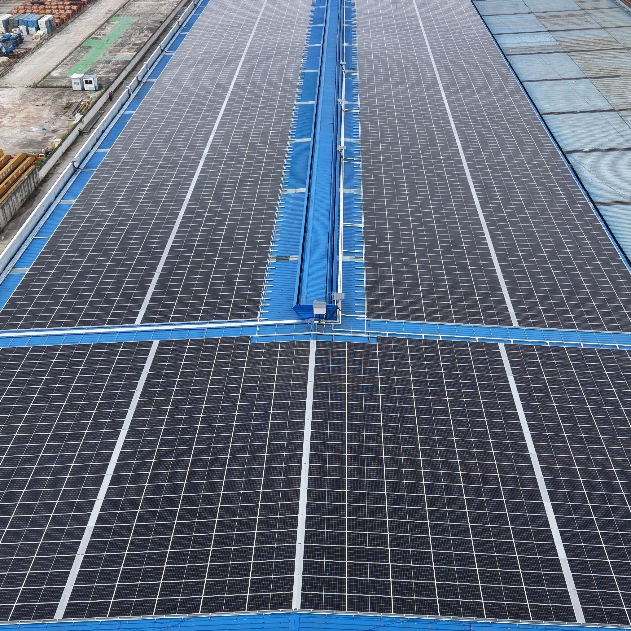 浙江上水捷运仓储物流屋顶光伏项目