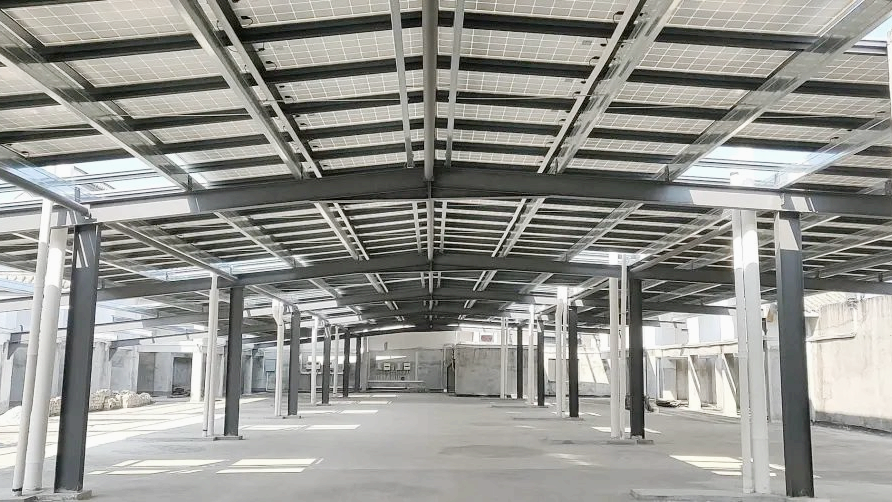 宿迁阿特斯工厂钢结构加固工程